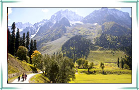 Sonmarg in Kashmir