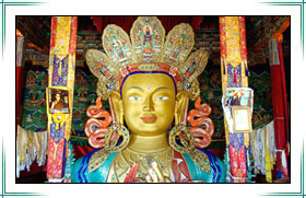 Thiksey Monastery, Leh